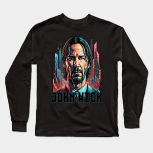 John Wick (Lone Hitman) Long Sleeve T-Shirt